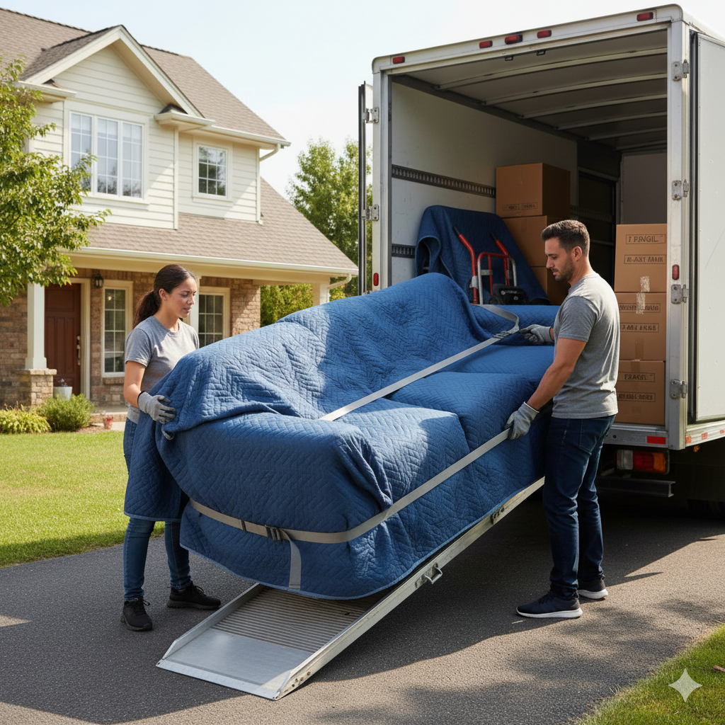 Consejos para transportar muebles sin dañarlos