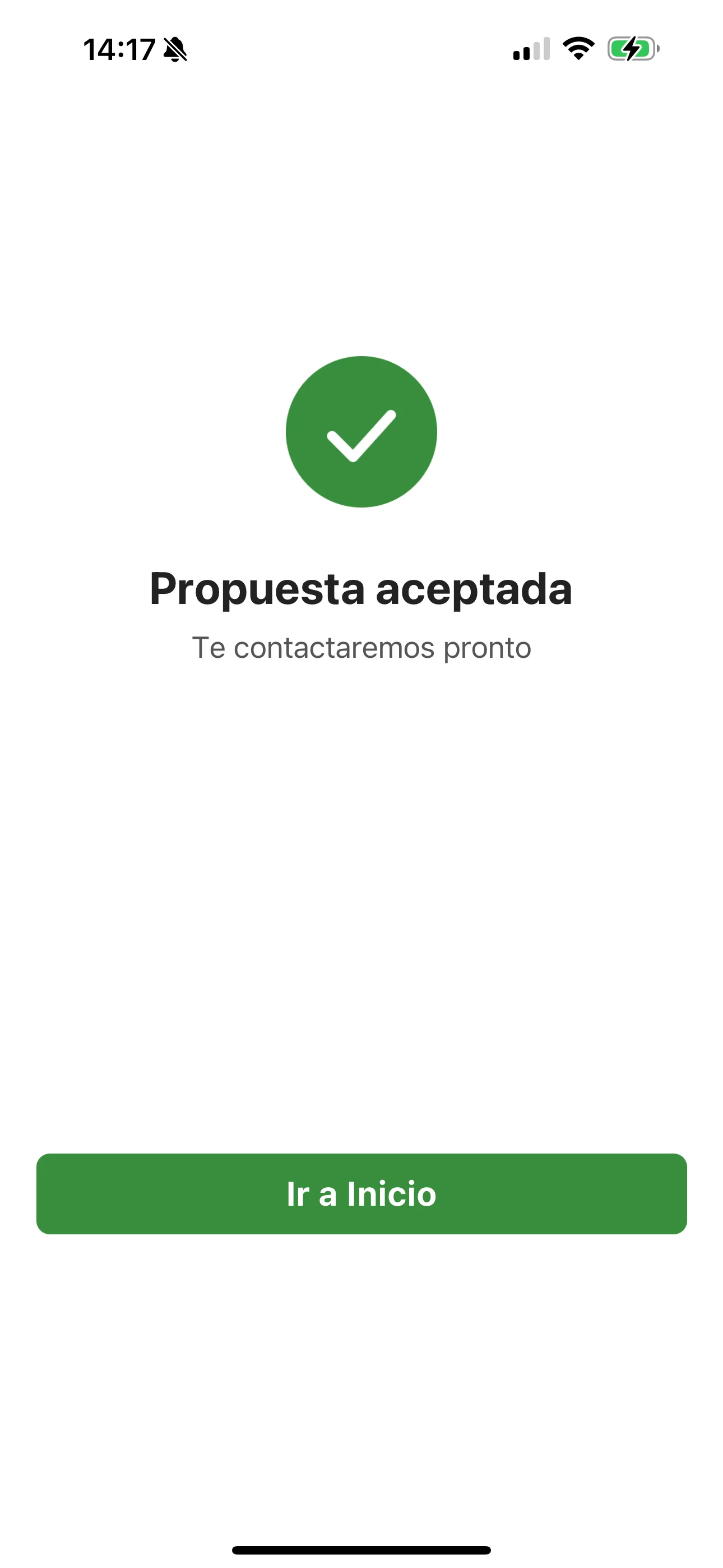 Notificaciones de la app casafix.io